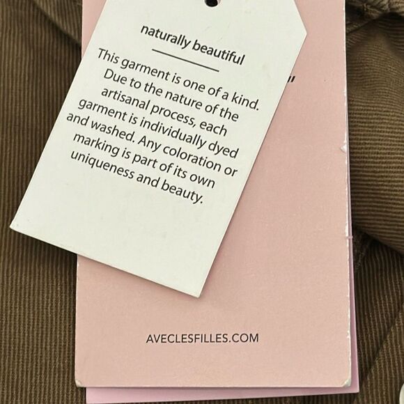 AVEC LES FILLES Denim Jacket sz Medium NWT - Picture 6 of 12